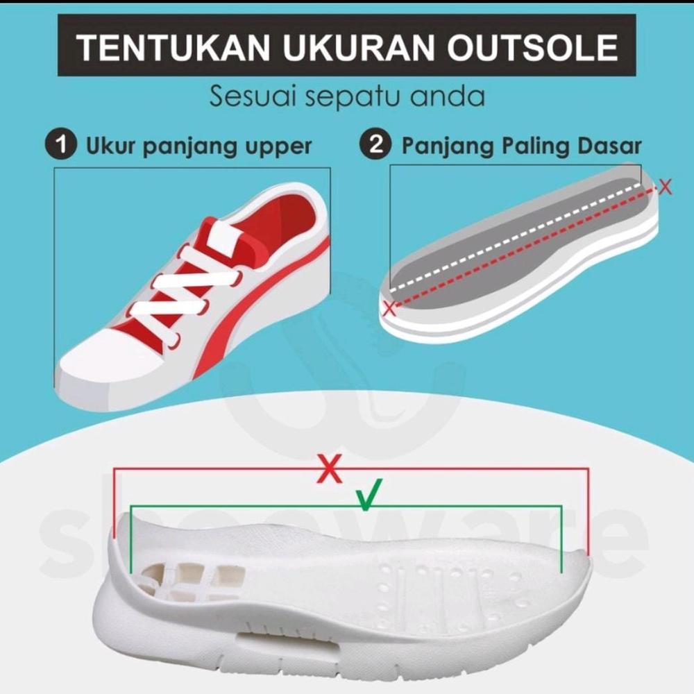NAYELLE SOL TAPAK SEPATU SAFETY KARET KING CHEETAH LJ305 TERMURAH