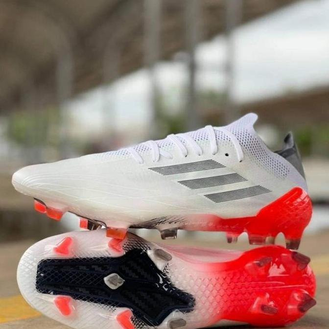 Sepatu Bola Adidas X Speedflow.1 White Black Red
