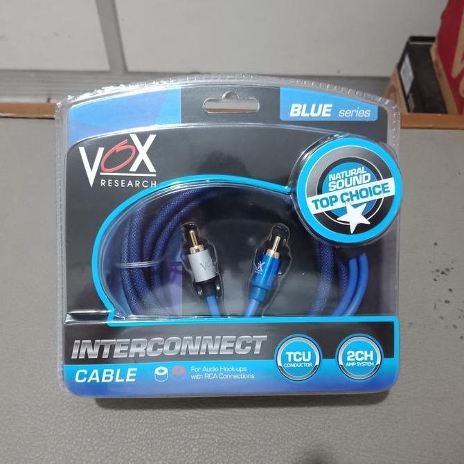 Cable Rca Vox 5m - Kabel Rca 5m - Cable Rca Vox Blue Five