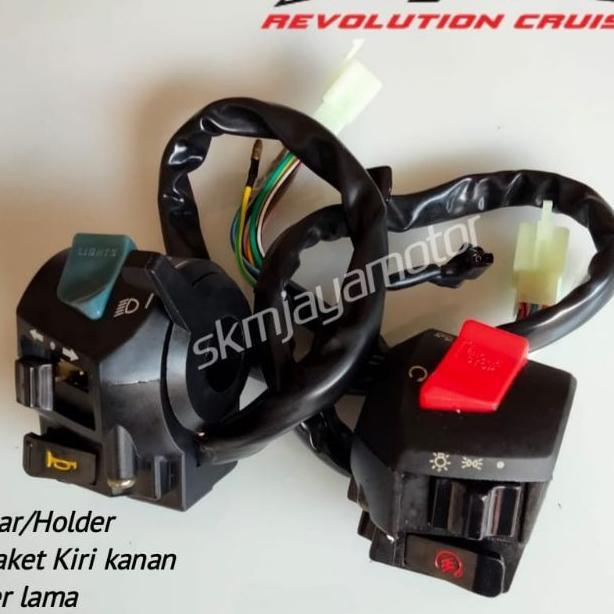 Saklar Holder Set Kiri Kanan Tiger Lama Tiger 2000