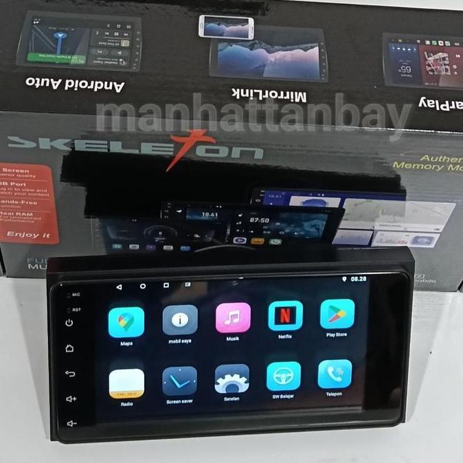 SKT-8189T - Headunit Double Din Android Skeleton 7 Inch Plug And Play Innova Lama - Calya Sigra - Av