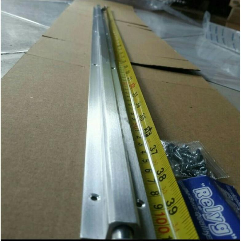 grendel panjang 36 in / 90 cm & 40 in / 100 cm ready stok hrg termurah, slot kunci pintu bahan alumu