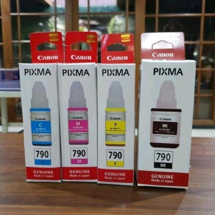 rohimjanuari - tinta canon 790 original 1set for printer g1010 g2010 g3010 g4010 g1000 g2000 g3000 g