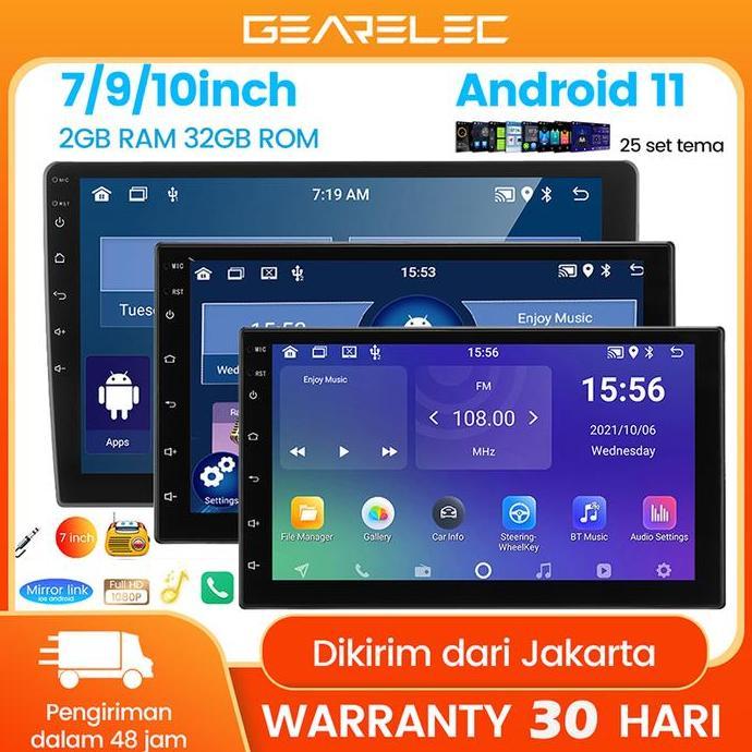 Head Unit Double Din Dhd 7 9 10 Inch Universal Gps Bluetooth Wifi