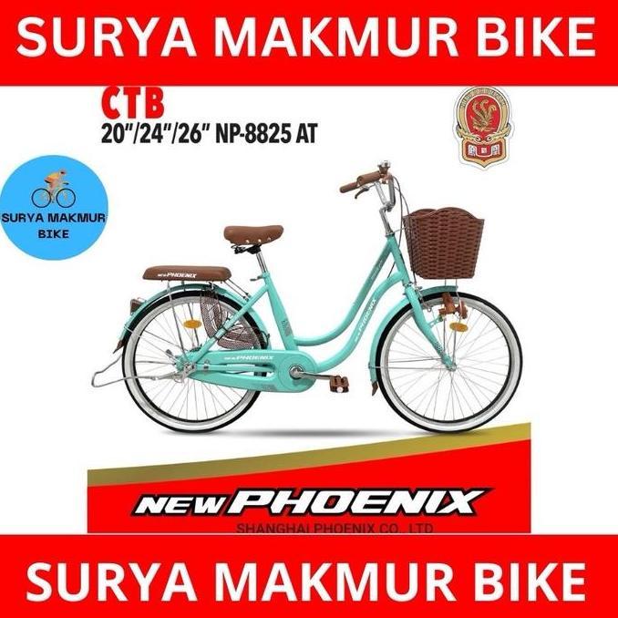 Sepeda perempuan dewasa 24"26" Phoenix NP-8825 AT New