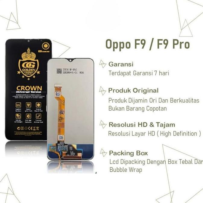 NEW LCD TOUCHSCREEN OPPO F9 / OPPO F9 PRO / REALME 2 PRO / REALME U1 ORIGINAL COMPLETE FULLSET / LCD