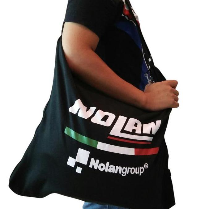 NEW TAS HELM SLEMPANG LOGO NOLAN ORI