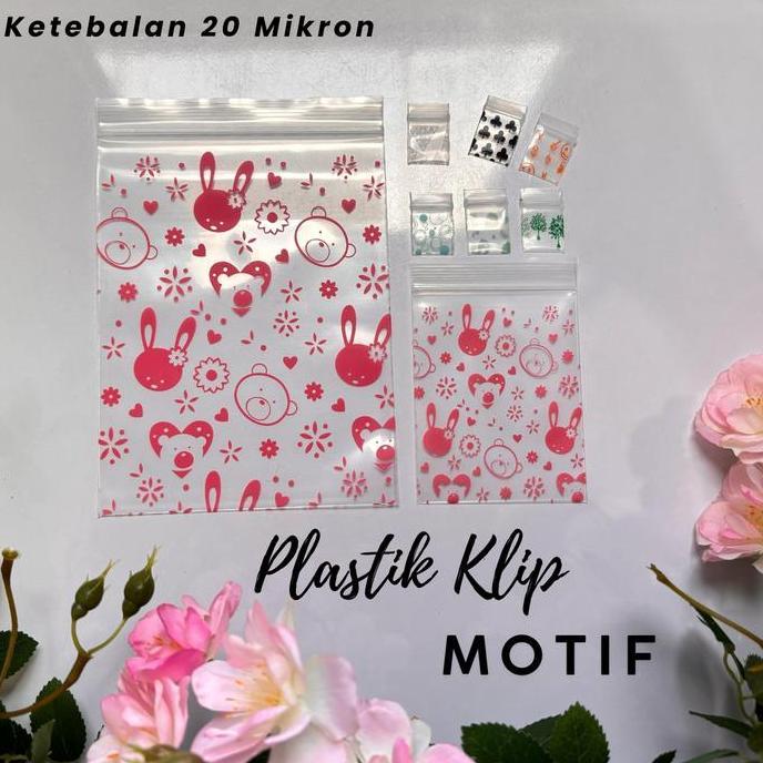 Leone- Plastik Kemasan | Plastik Klip Kecil Besar Motif Ziplock Berkualitas | Plastik Klip Obat 100 