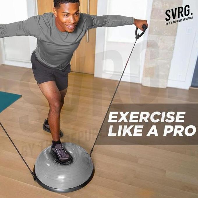 Whygym- Svrg Balance Board - Wobble Board - Papan Latihan Keseimbangan - Gym