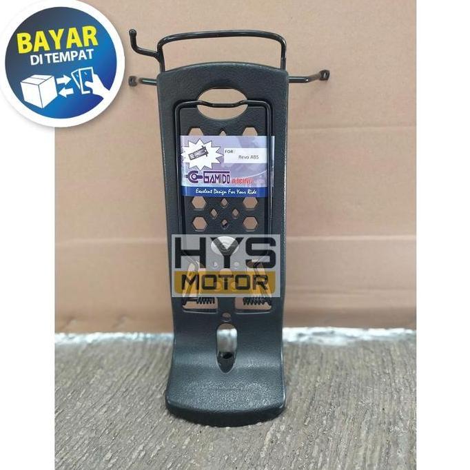 Promo Bagasi Tengah Revo 110 Absolute / Revo Fit X 2020 Penjepit Barang Variasi Aksesoris Motor Hond