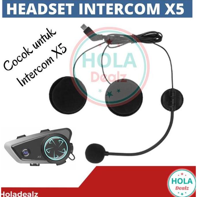 PART SPEAKER INTERCOM X5 RETOUCH BLUETOOTH HELM HEADSET INTERCOM X5