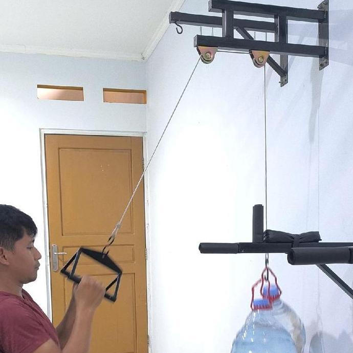 Whygym- Pull Down Katrol Bar/ Alat Gym Rumahan /Katrol Pull Down