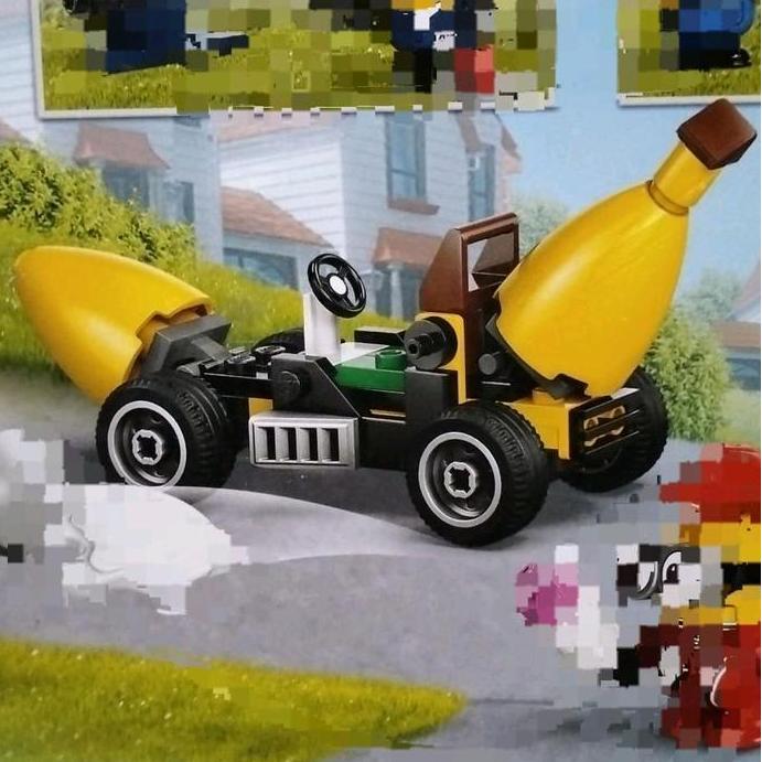 Lego 75580 Minions and banana Car Despicable me 4 Avl tim Pit Crew Ron Mega Minion Dave Mel Kevin bo