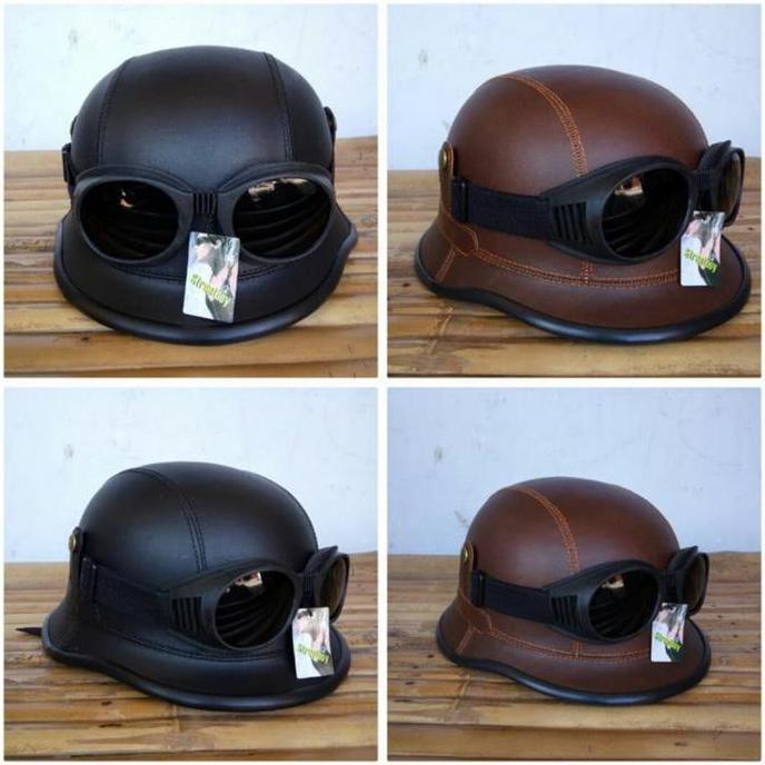 HELM RETRO VESPA CLASSIC NAZI