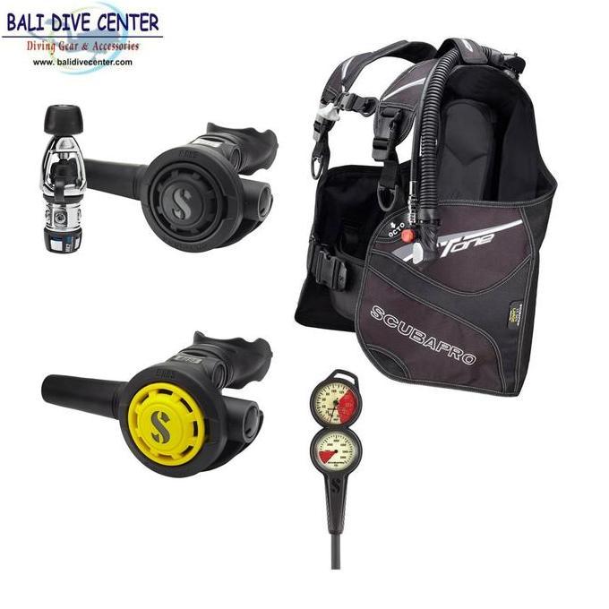 BCD Set Scubapro T One / Alat Selam