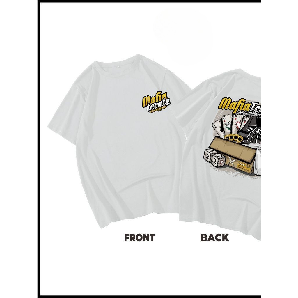 Kaos Baju Psht Mafia Psht Hati Bersinar Sh Terate Distro Terbaru Putih Lawasan Shroud Fighter
