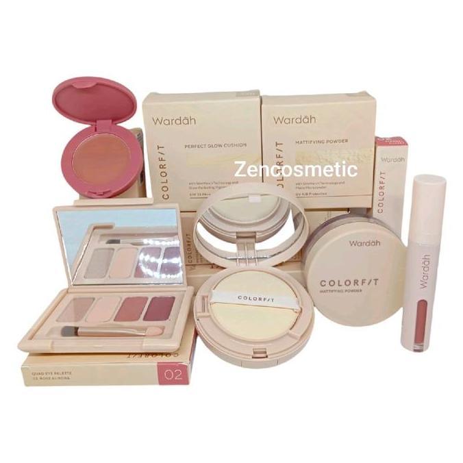Naysillia_T - Paket Wardah Colorfit Satu Set Make Up Kado Ulang Tahun/ Make Up Bagus Untuk Kulit Ber