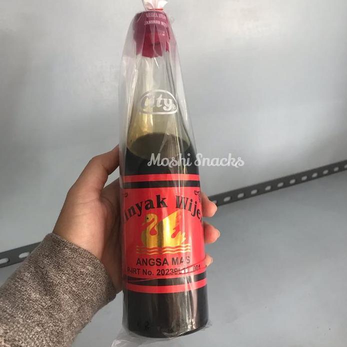Minyak Wijen Angsa Mas Kecil Asli Bangka / Dark Toasted Sesame Oil / Makyu Majiu Bangka Halal / Miny
