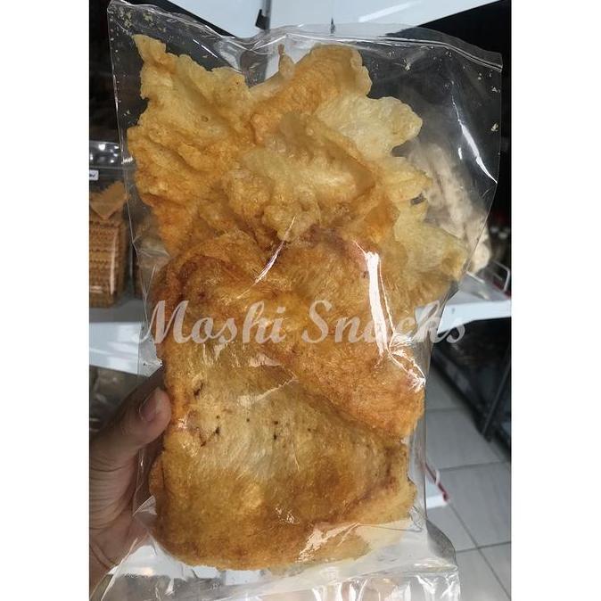 Perut Ikan Goreng / Keripik Perut Ikan / Hipiau Ikan 100gr / Engphiau