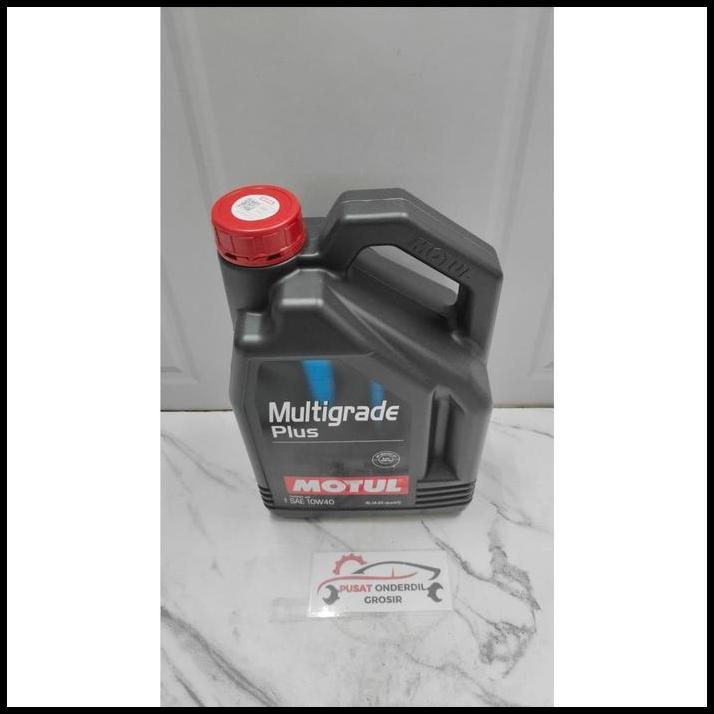 BEST DEAL OLI MESIN MOBIL MULTIGRADE PLUS MOTUL 10W-40 SP 4 LITER ORIGINAL 