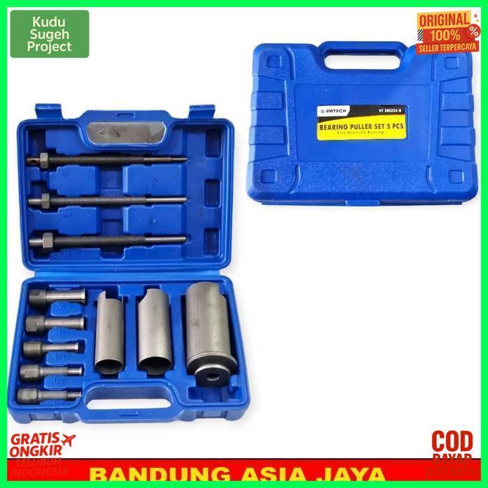 New Treker Bearing Puller Set 5 Pcs Amtech - Treker Lepas Pembuka Bearing Laher Tutup Cvt