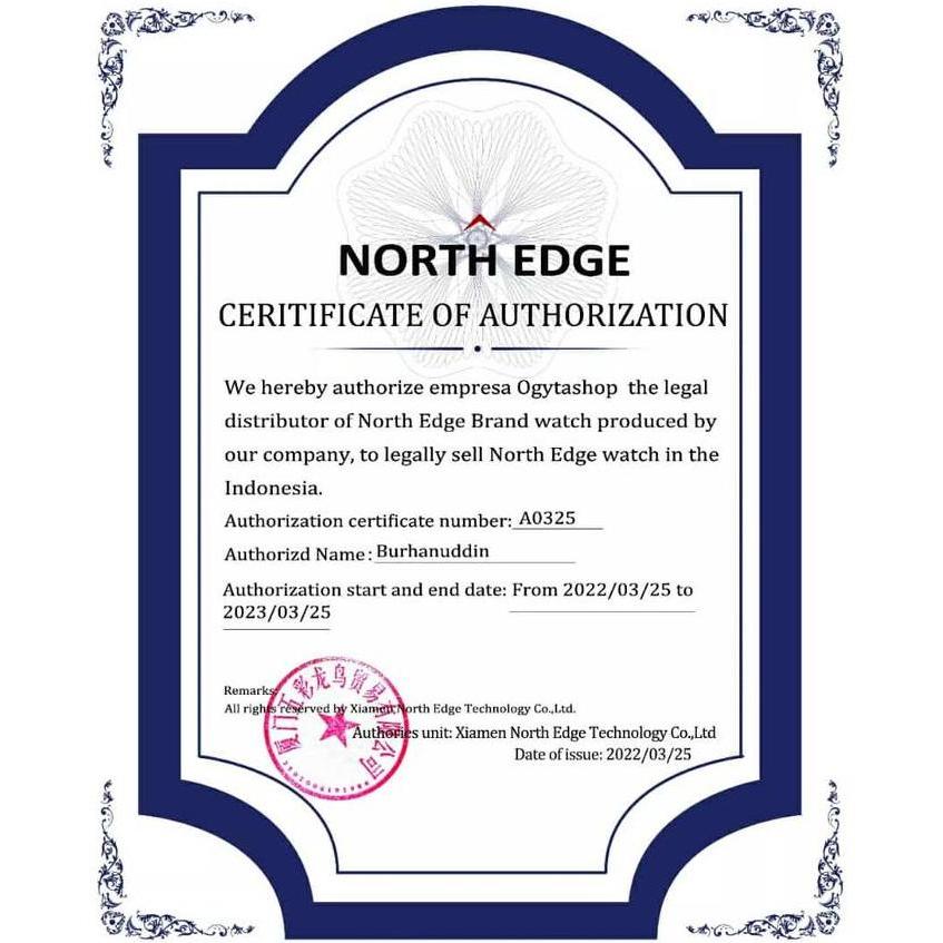 Ready  NORTH EDGE H5 Jam Tangan Wanita Smart Watch Suhu Tubuh Denyut Jantung