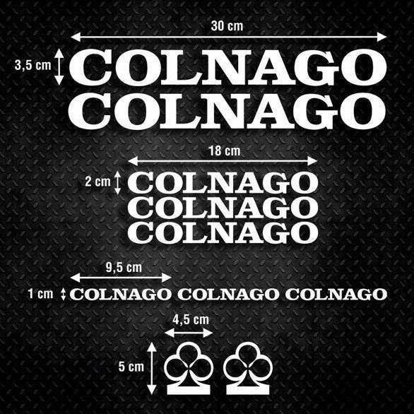 Sticker Sepeda Colnago Cutting Stiker Sepeda
