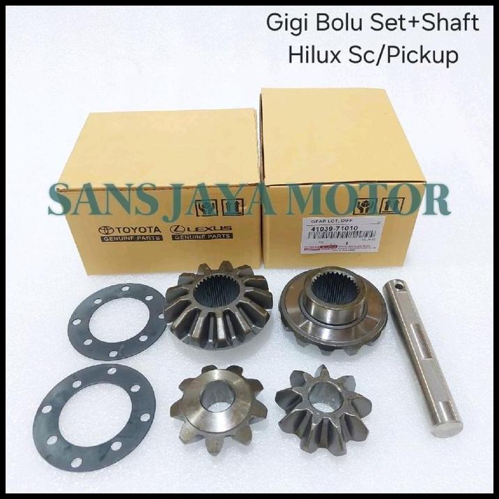 TERLARIS GIGI BOLU SET GIGI GARDAN KOMPLIT HILUX SINGLE CABIN PICK UP ORIGINAL 41039-71010 
