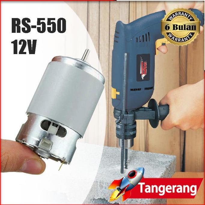 MIMUNASA Rs550 Dinamo Motor Dc 12v 19500 Rpm Cordless Drill