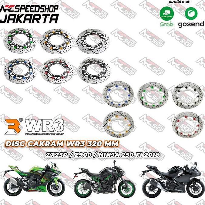 Disc Cakram Piringan Depan Wr3 320Mm Zx25R Zx25 R Zx 25R Z900
