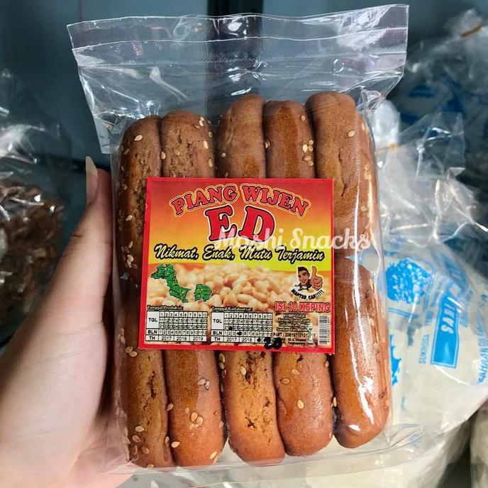 Ready Roti Gambang Cap ED 300gr / Kue Gambang isi 10 Asli Bangka