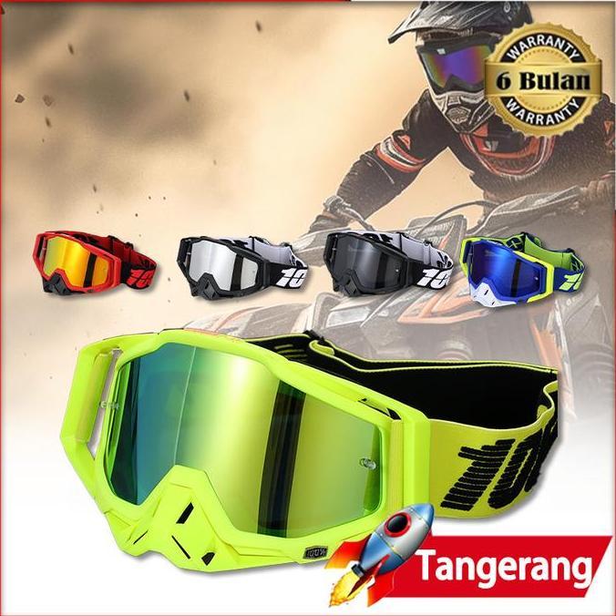 XLOGIPO Kacamata Goggle Helm 100% Trail JPX KLX CRF Orca Motocross Supermoto