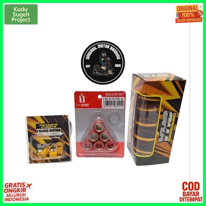 Quality Paket Kirian Nmax Nmax Old New Aerox Mio M3 Per Cvt 1500 Rpm Racing Roller 9 Gram