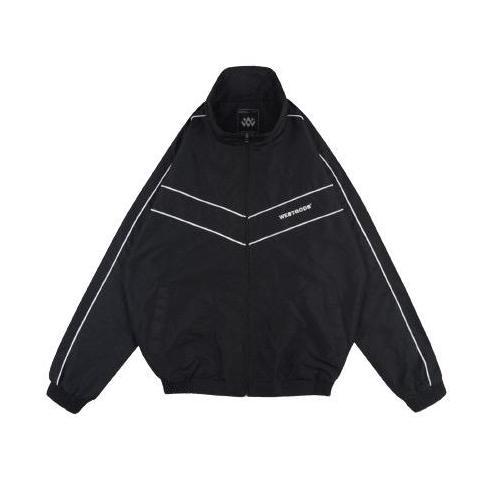 WESTGODS - Jaket Tracktop Windbreaker Sport Vintage Pria Wanita Waterproof
