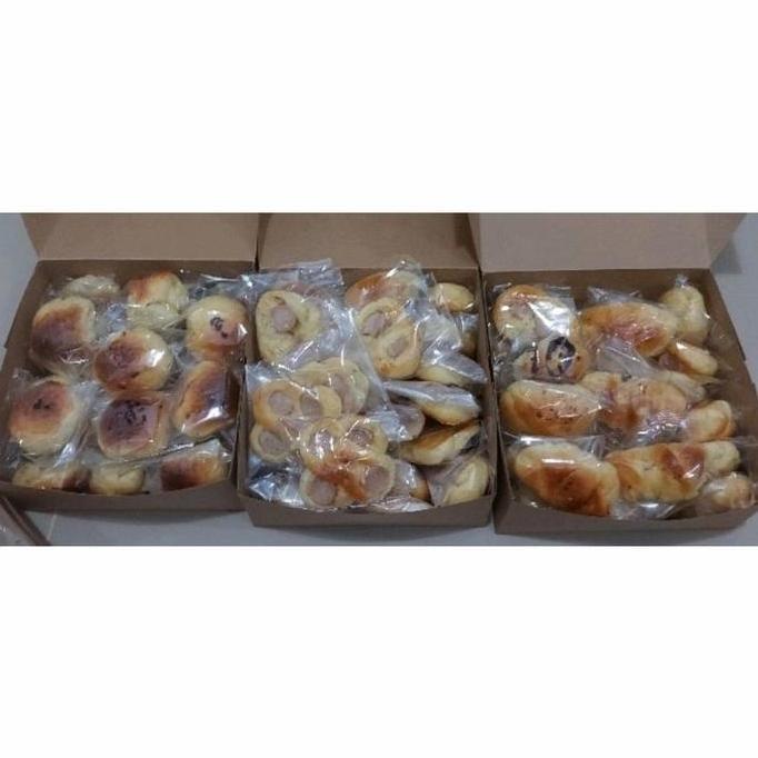 Ready plastik satuan untuk 1 box roti unyil
