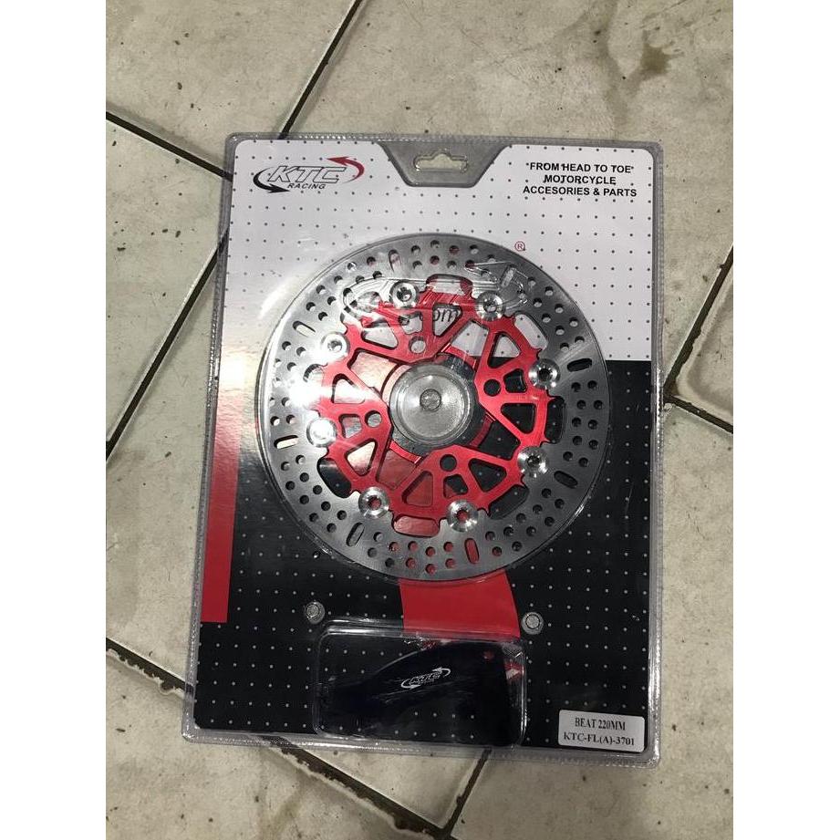 Piringan Ktc Beat 220 Bulat, Dics Ktc 220 Vario 150 Lubang 4, Cakram K