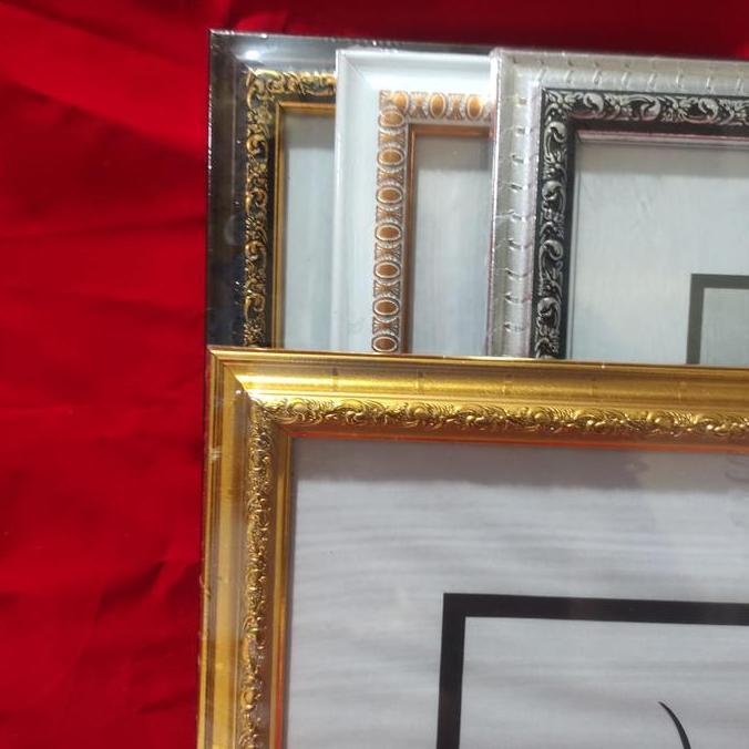 Bingkai frame figura foto 12r 17r 30x40 ukir