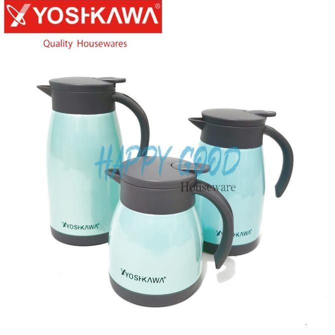 Ready YOSHIKAWA THERMOS KETTLE HOT&COOL STAINLESS STEEL 0.50 - 1 LITER KD-6071/6072/6073