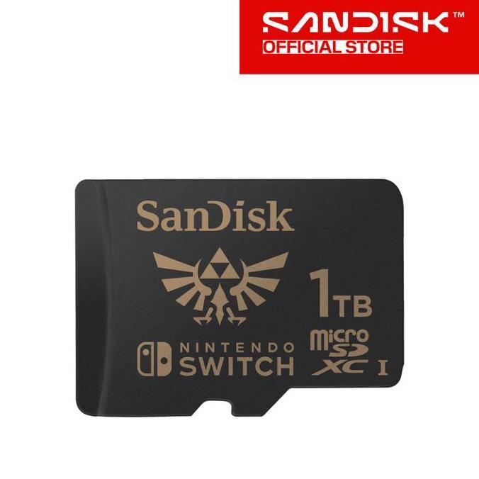 NEW SANDISK NINTENDO SWITCH MICROSDXC 1TB 100MB/S ORI