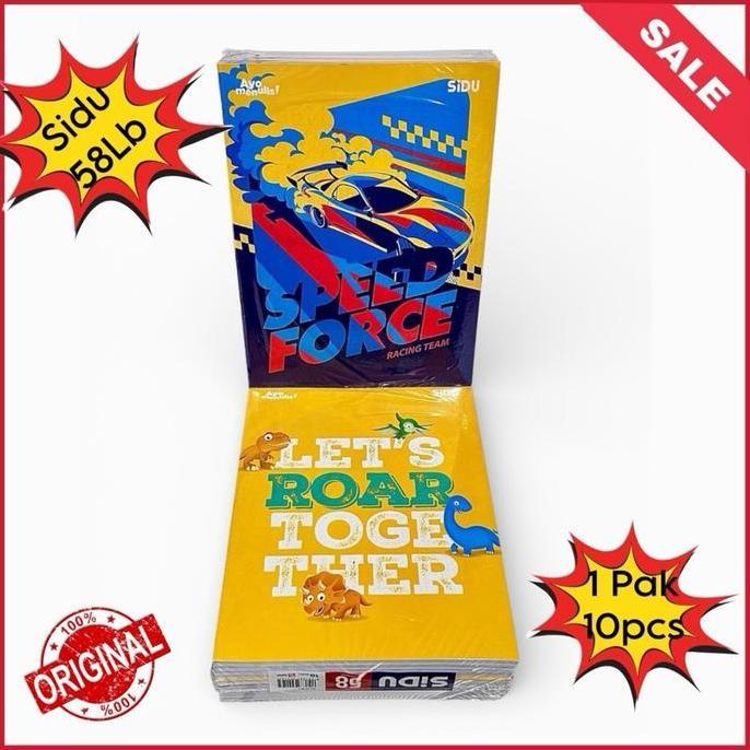 Sandyou- Buku Tulis Sidu 58 Lembar / Buku Sidu 58