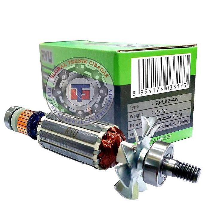 Sale Armature Rpl 82-4A Mesin Serut Ryu Original-Angker Mesin Serut Ryu Rpl82-4A