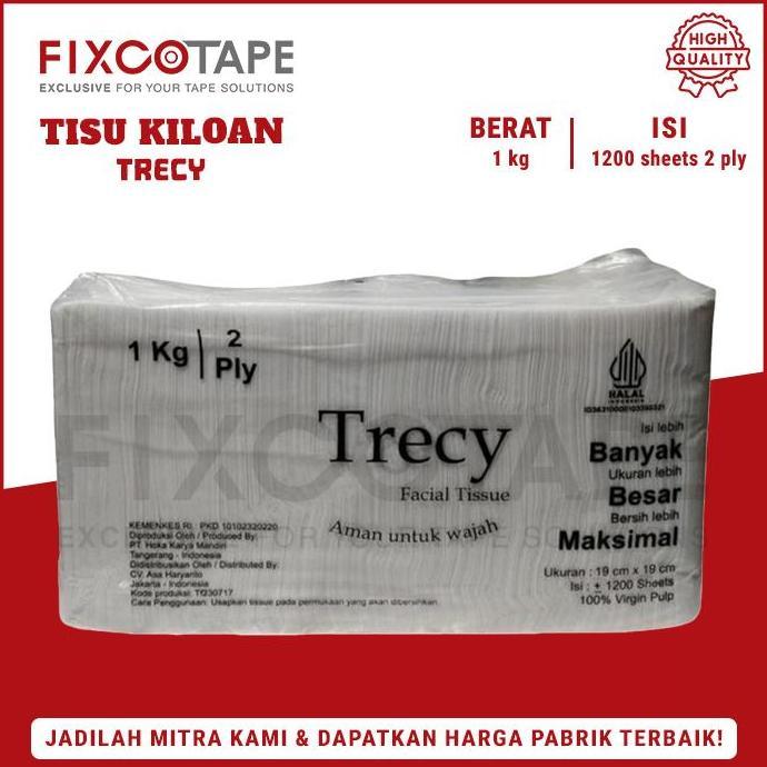 FACIAL TISSUE / TISU ( 1KG FULL), KUALITAS SEPERTI NICE HALUS .. /PACK
