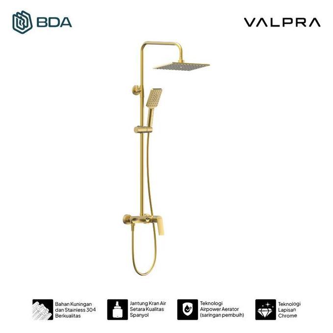 TERLARIS VALPRA SHOWER KAMAR MANDI SET SHOWER SET KAMAR MANDI SHOWER SET TIANG SHOWER MANDI PANAS DI