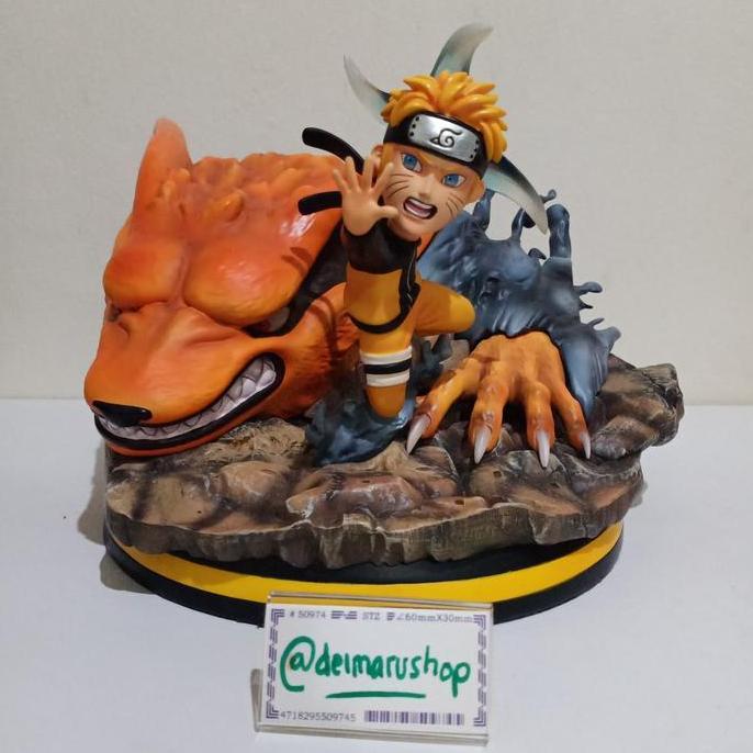 Honen Studio SD Chibi Naruto Kurama Kyubi naruto Statue bkn Tsume Ryu