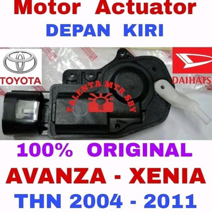 Promo MOTOR ACTUATOR DOOR LOCK DEPAN KIRI AVANZA XENIA LAMA CENTRAL LOCK Diskon