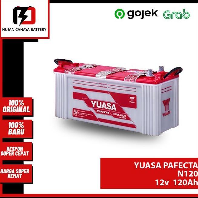 Aki Mobil Yuasa Pafecta N120 N120 N120 Aki Hino Bus Series