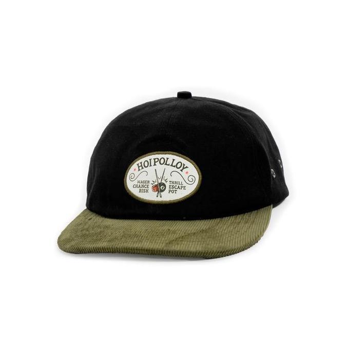 gevanisekarjaya88 - Hoi Polloy - Topi - Wager Cap (Black Green) Corduroy Twill