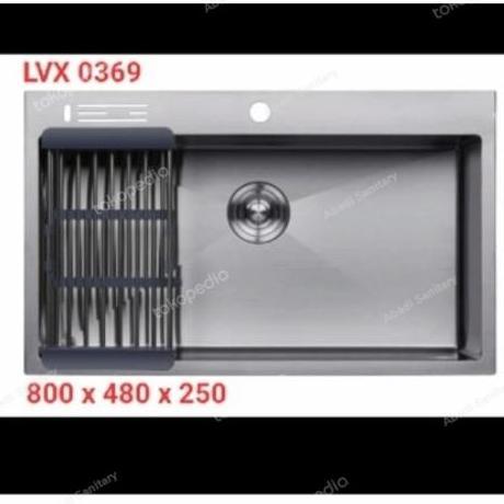 kitchen sink stainless lavenia LVX 0369 Bak Cuci Piring Undermount