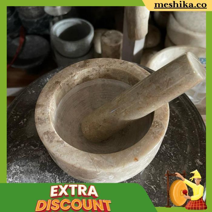 Lumpang Dan Alu Marmer 13Cm 4/11