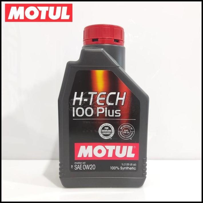 SPESIAL SALE MOTUL H-TECH 100 PLUS 0W-20 1L/OLI MESIN/OLI MOBIL/BENSIN/100% ORI